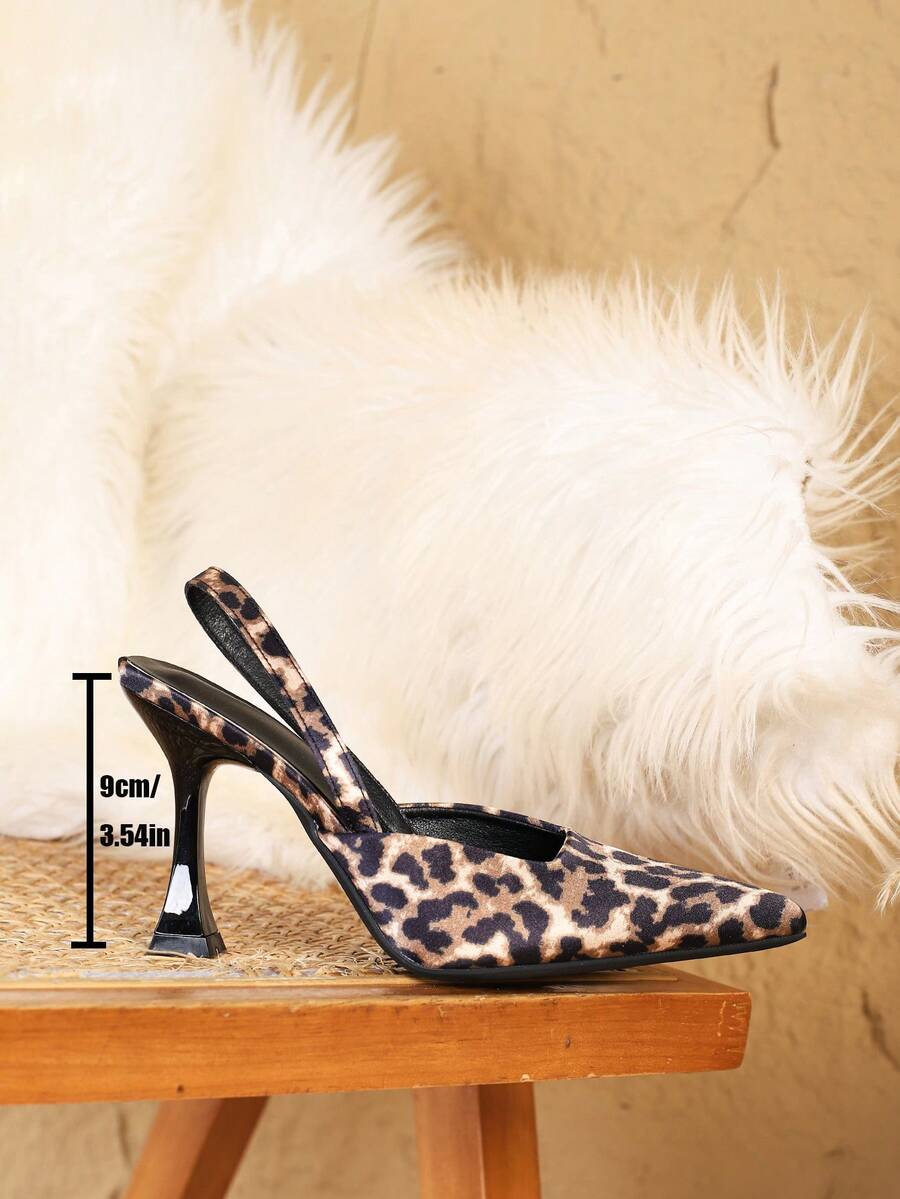Women's point toe high heel pumps with ankle strap and wine glass pyramid heel