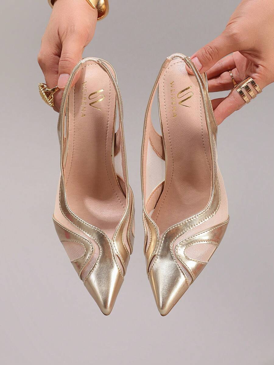 Black lace pointed toe high heel pumps featuring stiletto heels and a decorative bow accent.