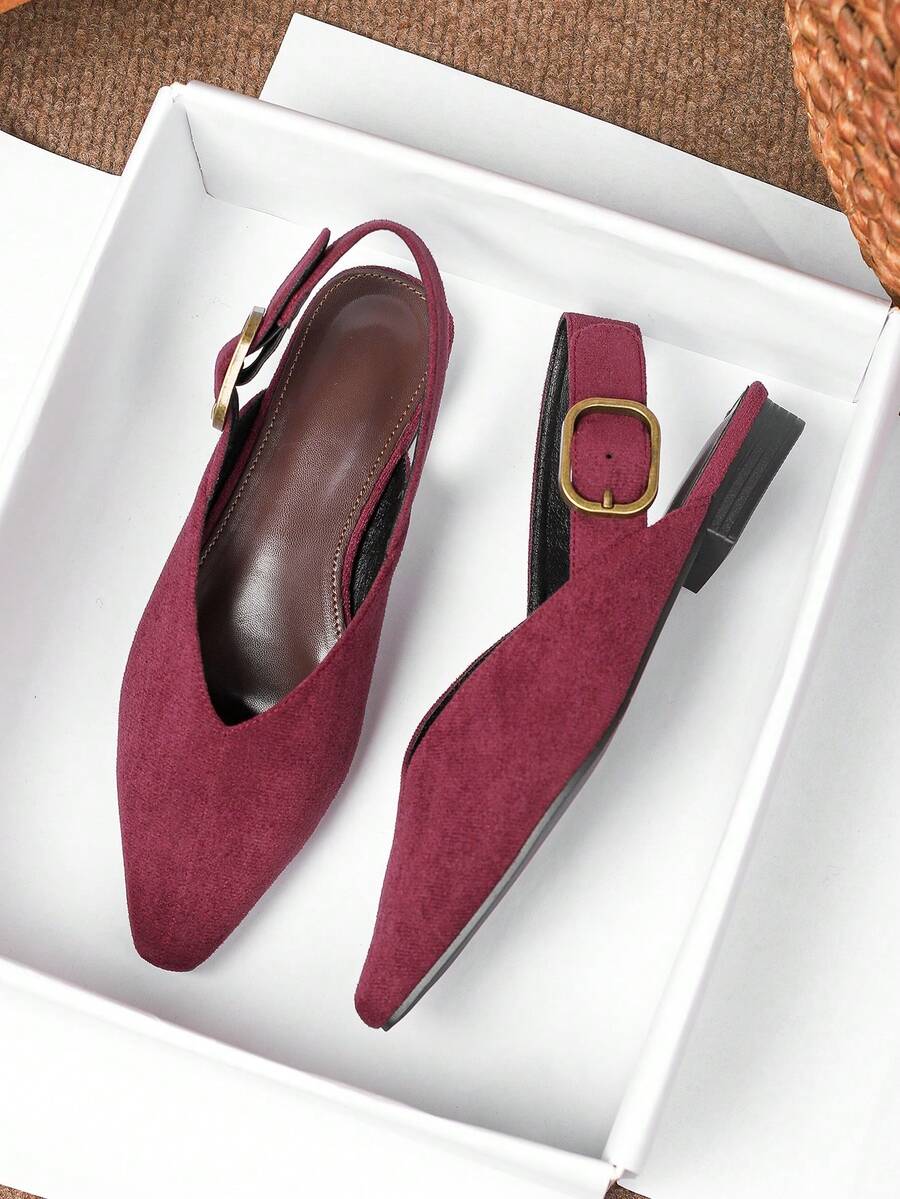 Women's square toe flat loafers featuring a classic low vamp slip-on design with soft PU leather upper and flexible walking sole.