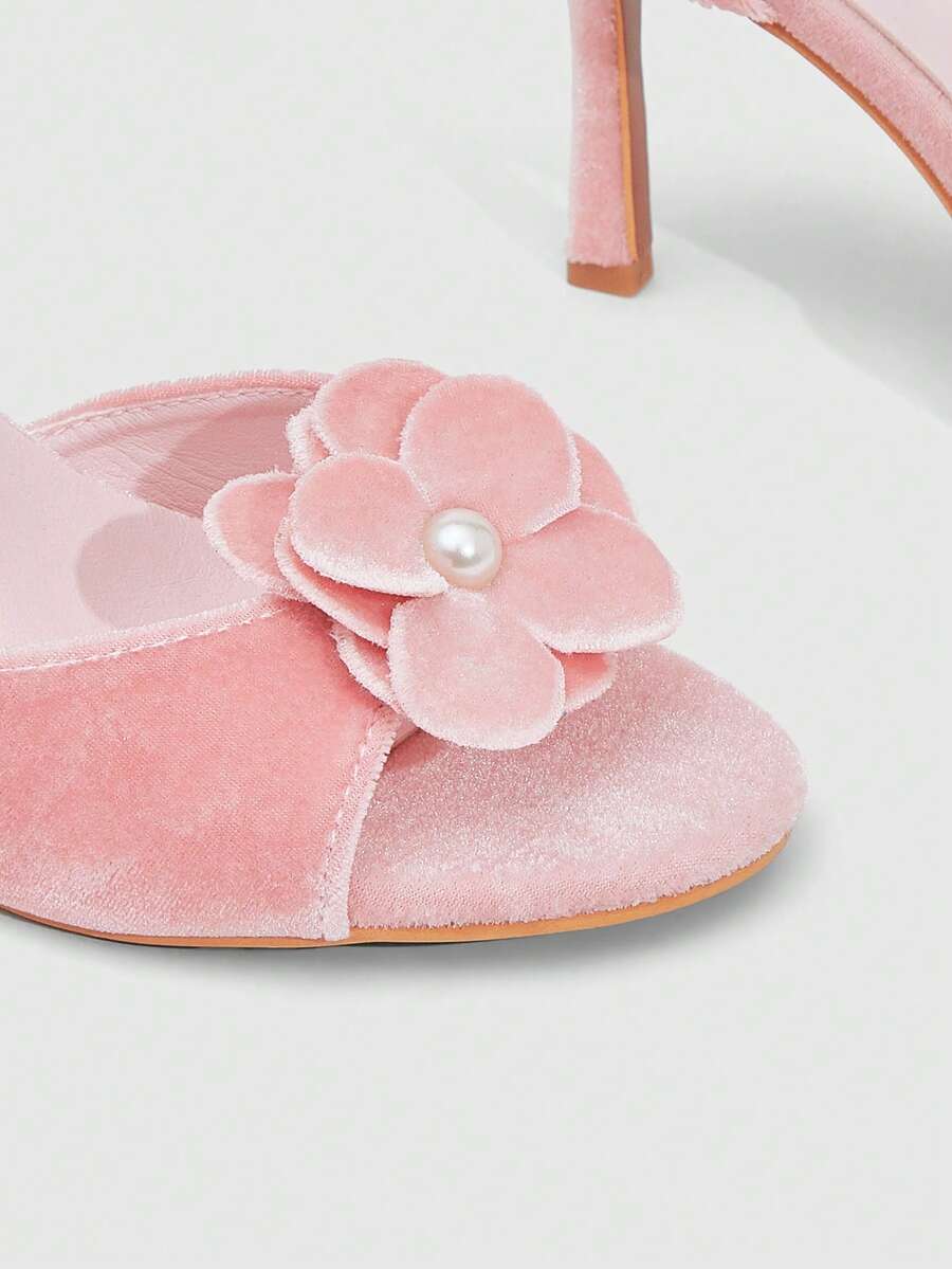 Butterfly high heel sandals featuring crystal embellished ankle straps, open toe design, and sleek stiletto heels for wedding and party wear.