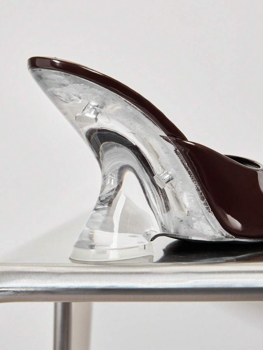 Women's slip-on thong strap wedge sandals featuring a high wedge heel and smooth PU leather upper.