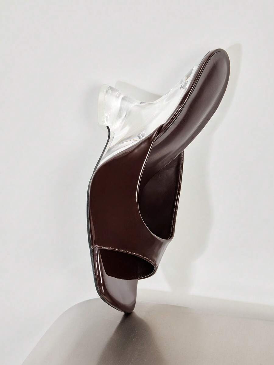 Women's slip-on thong strap wedge sandals featuring a high wedge heel and smooth PU leather upper.