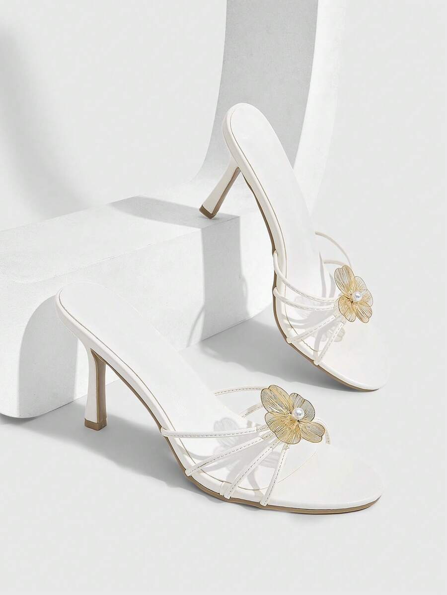 Butterfly high heel sandals featuring crystal embellished ankle straps, open toe design, and sleek stiletto heels for wedding and party wear.