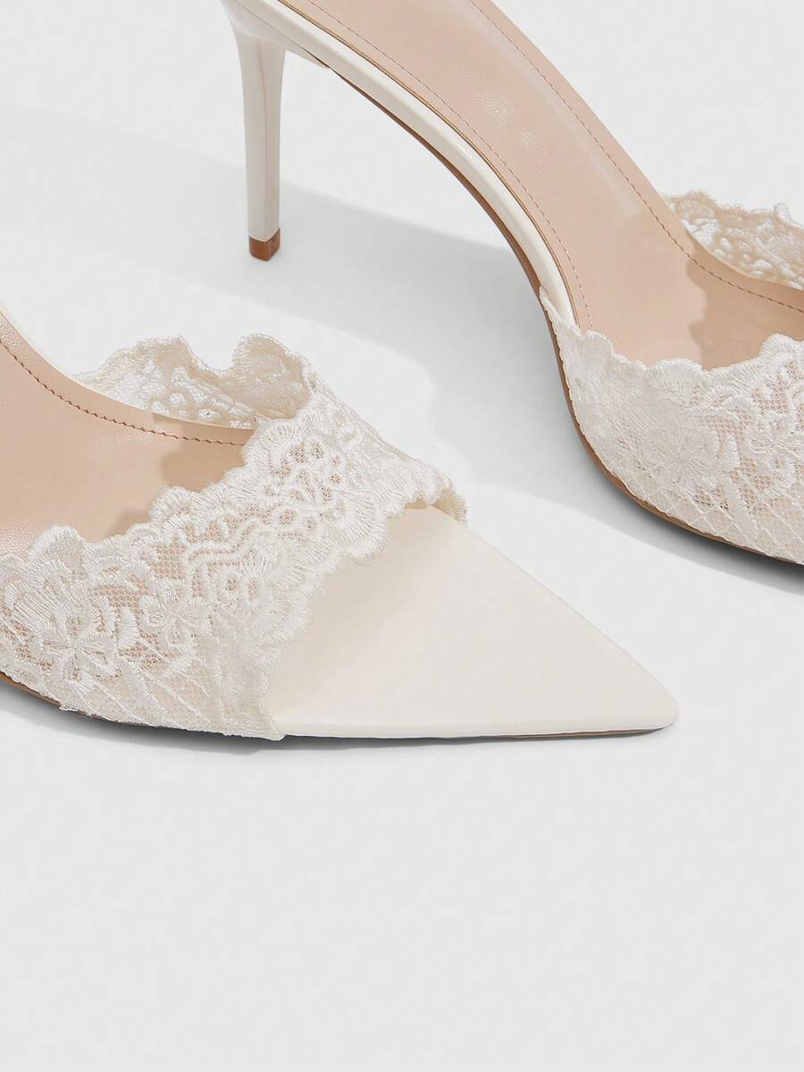 Pointed toe rhinestone high heel party sandals for women with stiletto heel and satin upper
