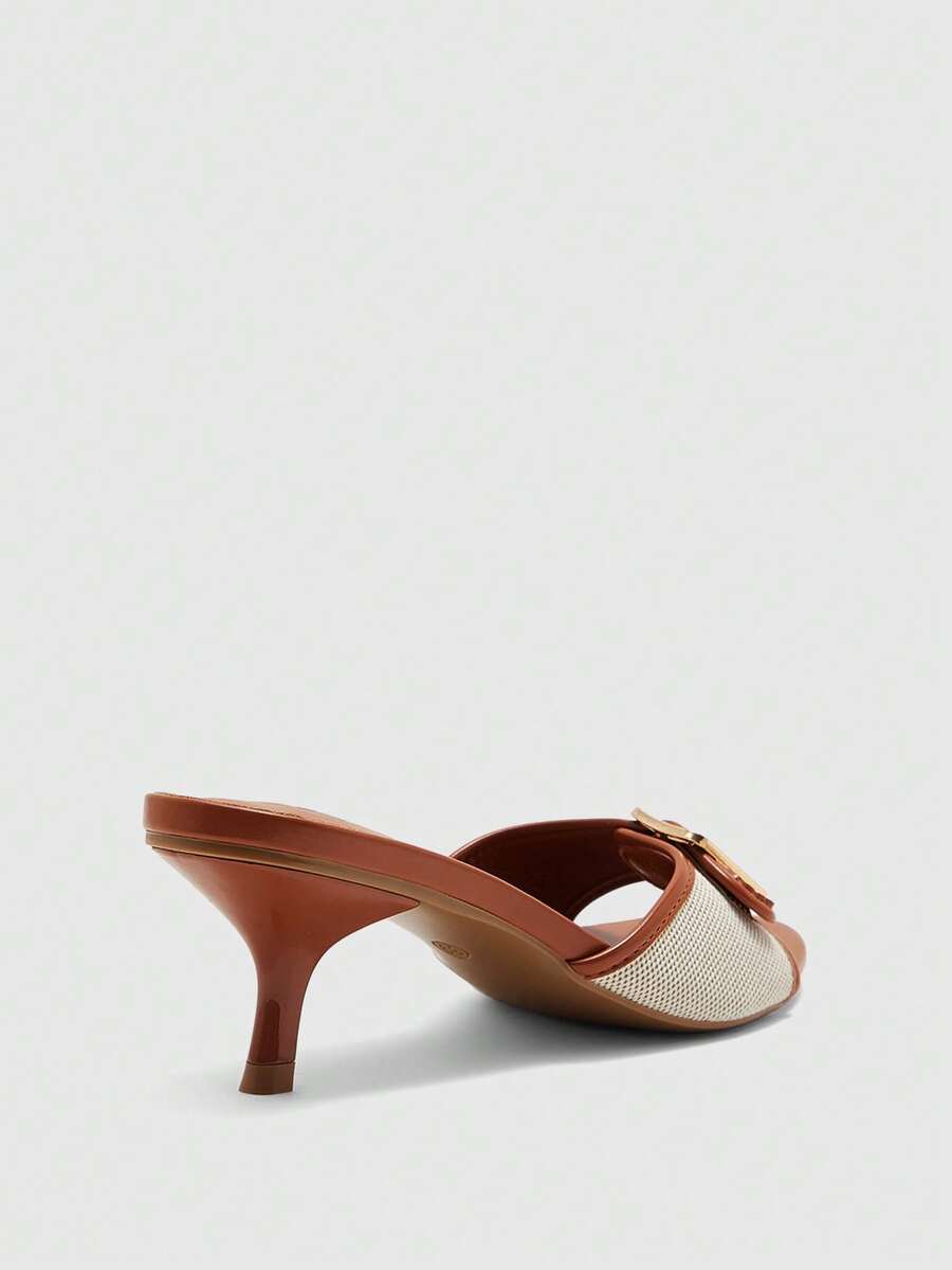 Women's elegant square toe stiletto high heel sandals featuring an open toe and sleek slingback strap