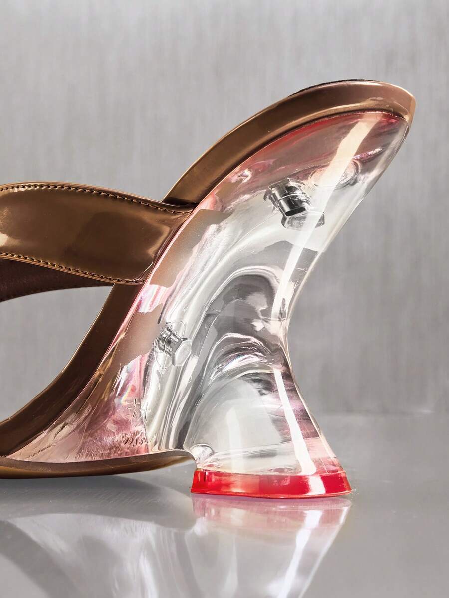 Women's slip-on thong strap wedge sandals featuring a high wedge heel and smooth PU leather upper.