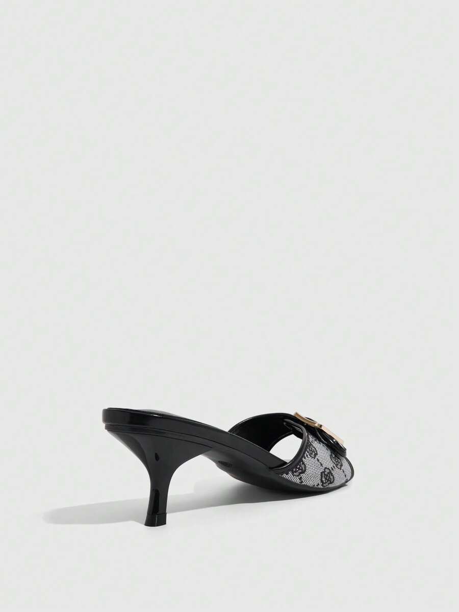 Women's elegant square toe stiletto high heel sandals featuring an open toe and sleek slingback strap