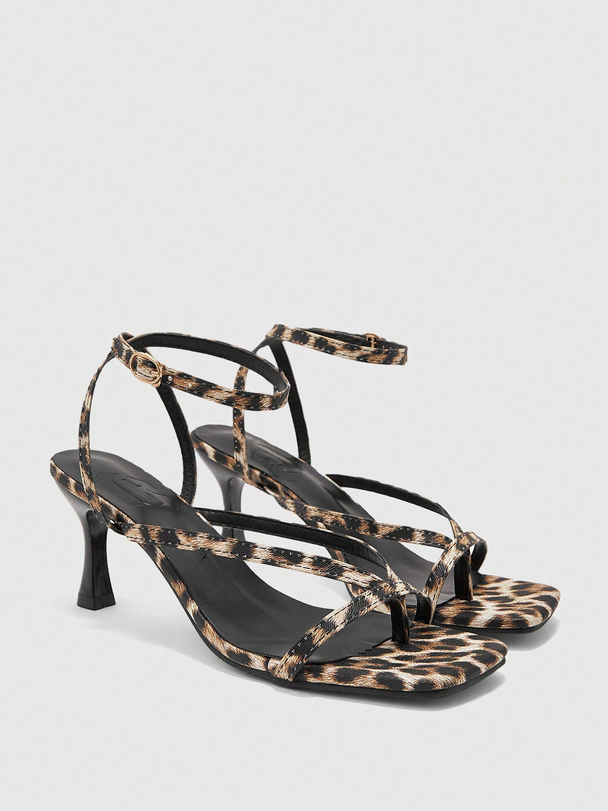 Burgundy women's thin strap thong sandals with ankle strap and kitten heels.