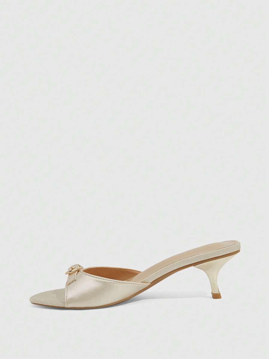 Women's elegant square toe stiletto high heel sandals featuring an open toe and sleek slingback strap