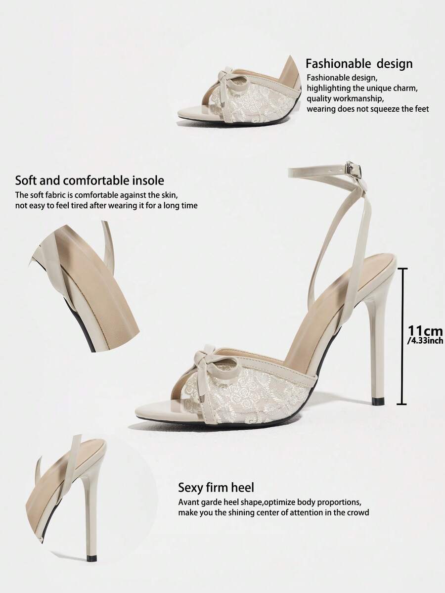 Burgundy open-toe high heels featuring an adjustable ankle strap with buckle closure and high stiletto heel.